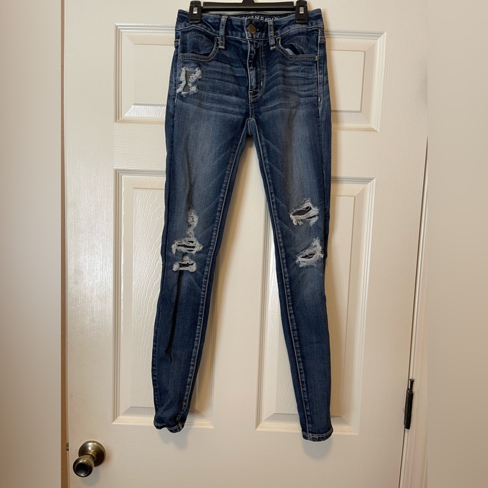 American Eagle Super Stretch Jegging Size 0